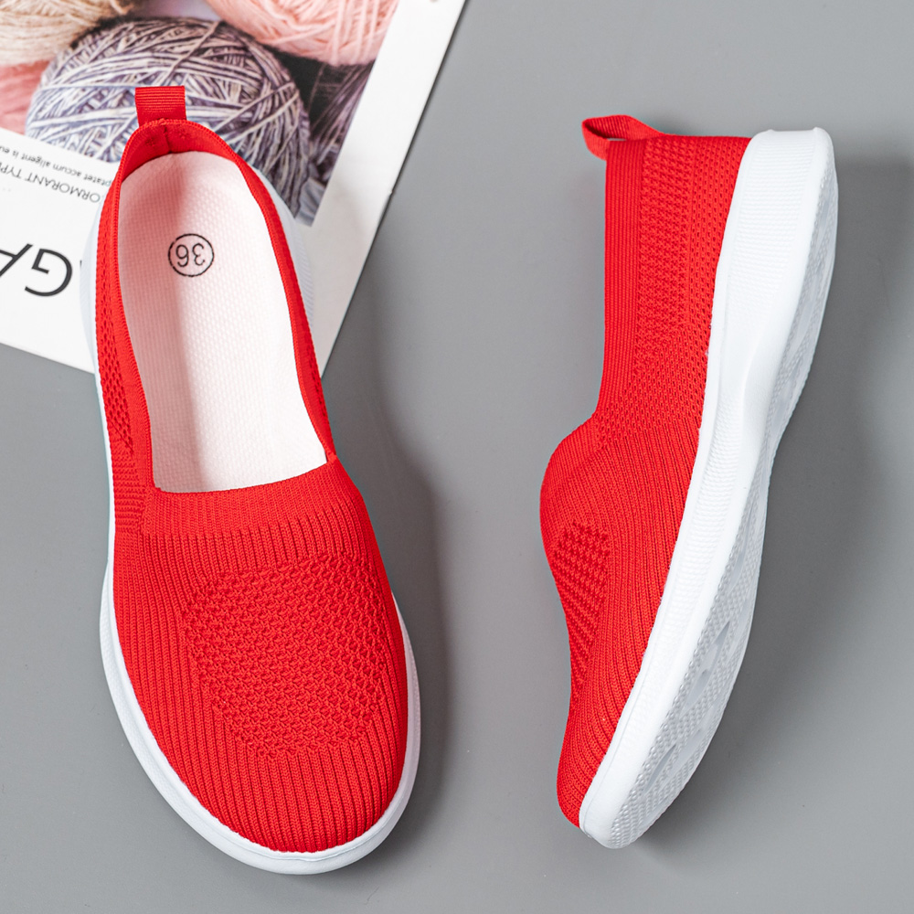 Women Shoes Skechers - Summer Women Shoes Knitted Sock Women's