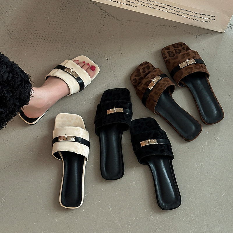 Women Shoes Zara - 2026 New Summer Women's Metal Lock