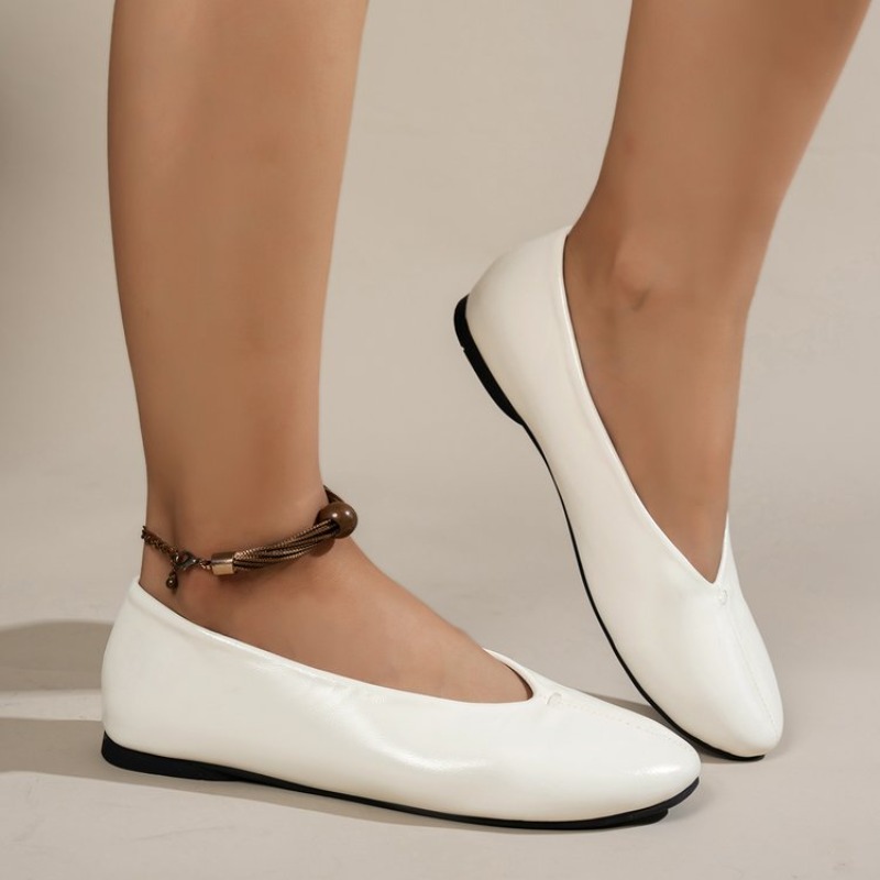 Ballet Flat Women - Comfort Round Toe Shallow Shoes Women