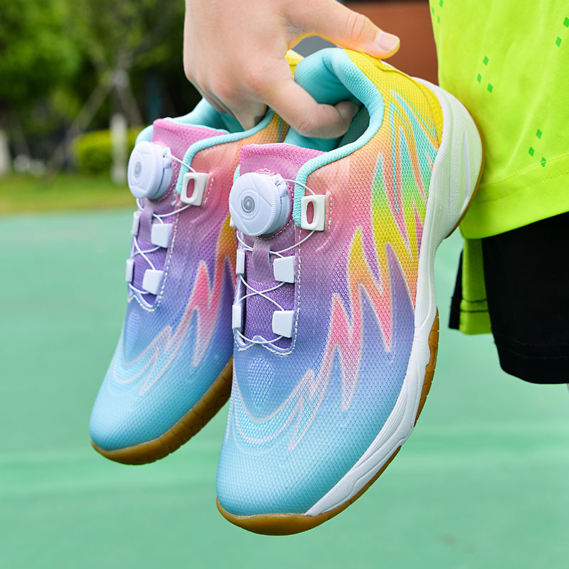 Kid's Badminton Shoes Boys Gir - Women'S Shoes Volleyball 评论和价格