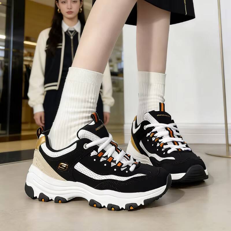 Skechers D Lites Women Chunky  - Women Shoes Skechers 评论和价格