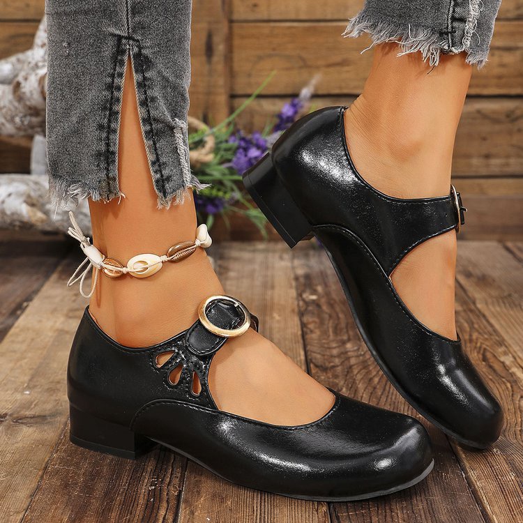 Women's Fashion New Buckle Des - Women'S Shoes Plus Size 评论和价格