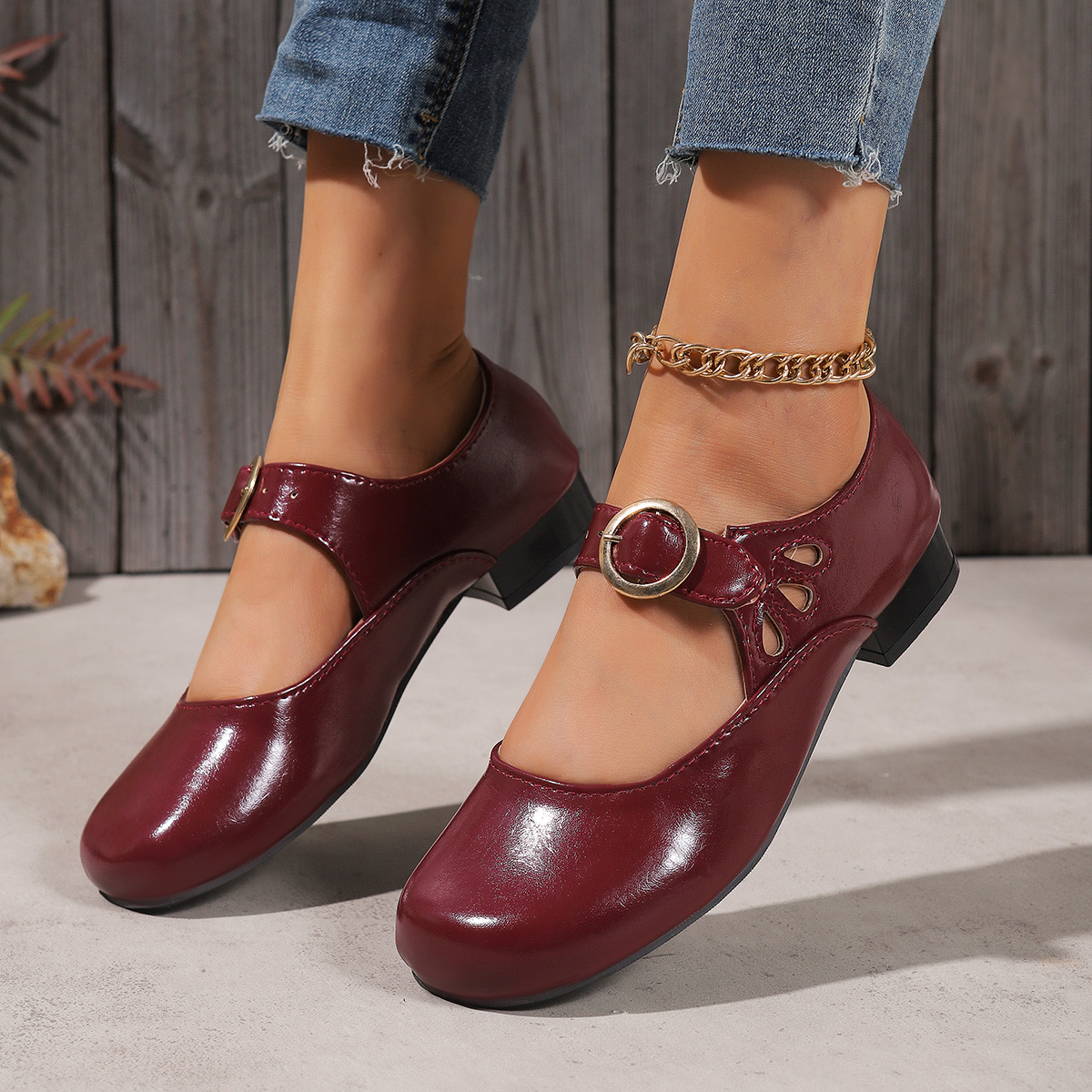 Women's Fashion New Buckle Des - Women'S Shoes Plus Size 评论和价格