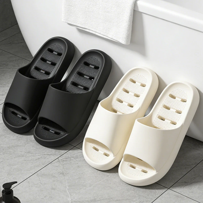 Hollow Out EVA Bathroom Shower - Mule Slip On 评论和价格