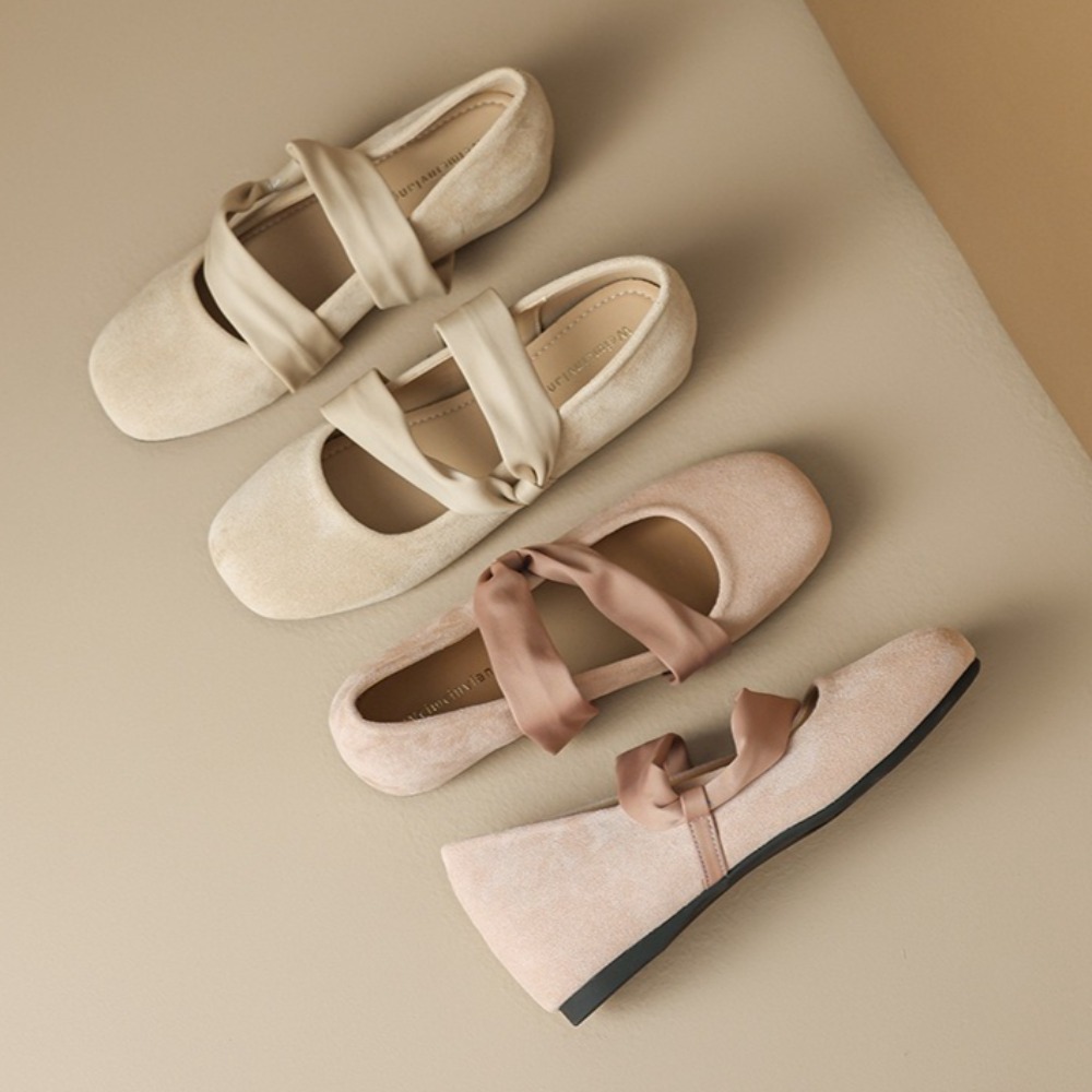 Flat Mary Janes Inner Height I - Ballet Flat Women 评论和价格