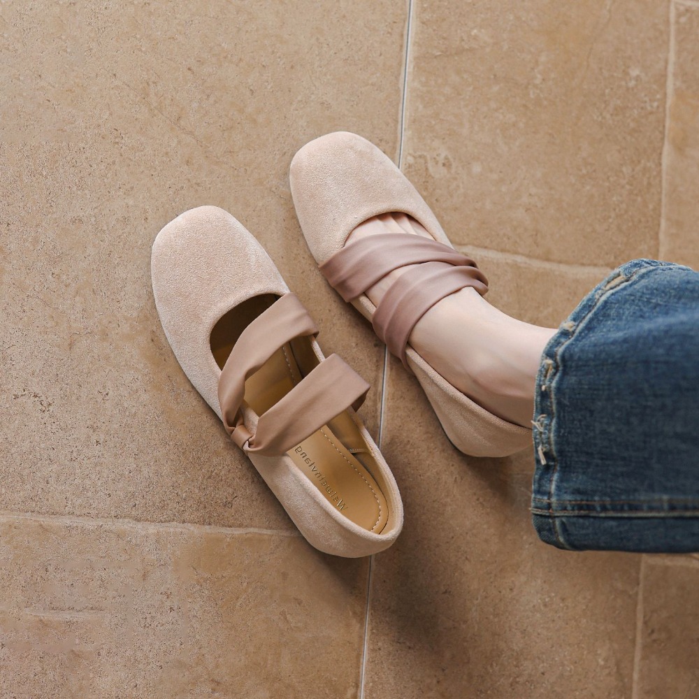 Flat Mary Janes Inner Height I - Ballet Flat Women 评论和价格