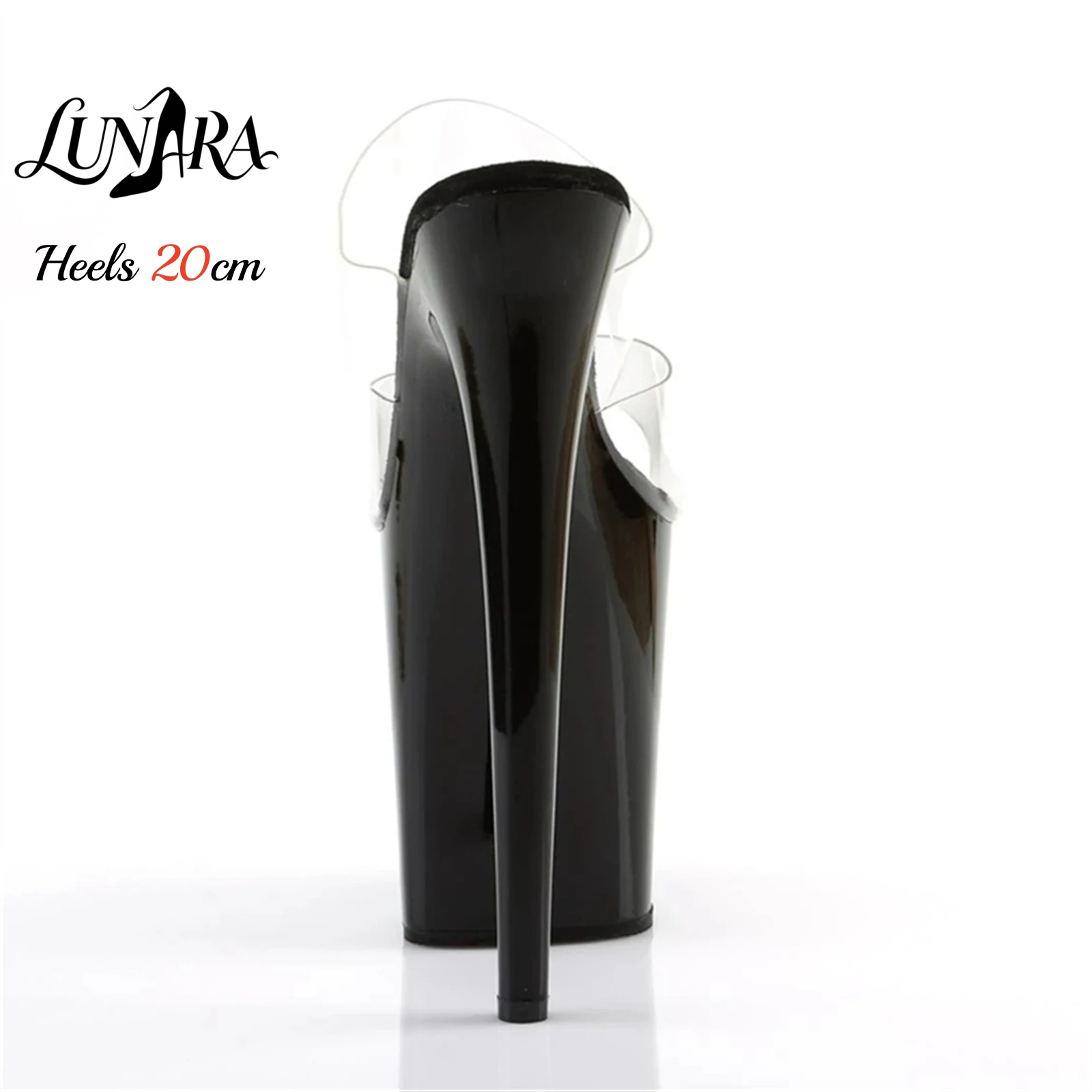 20cm Clear PVC Strappy Ultra H - Jelly Sandal Women 评论和价格