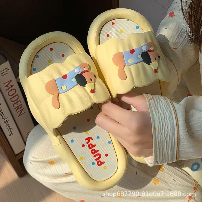 Cartoon Hot Dog Slippers for W - Women'S Shoes For Flat Feet 评论和价格
