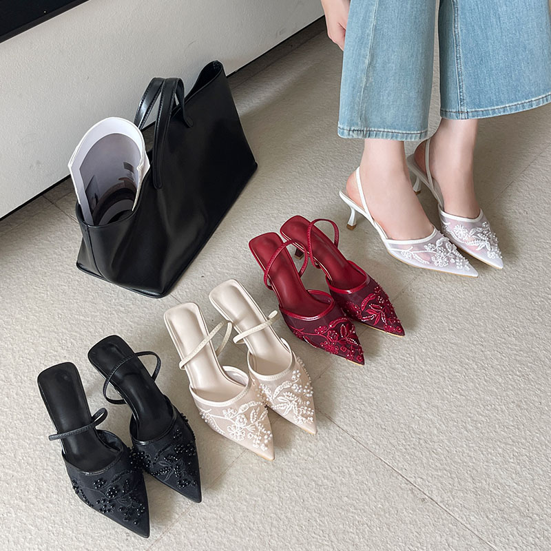 2026 Elegant Slingback Sandals - Women Shoes Brand 评论和价格