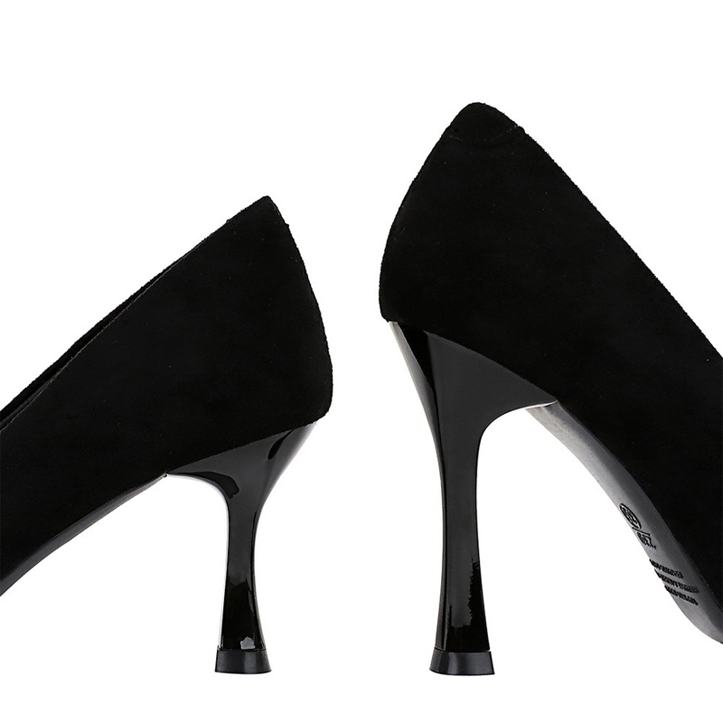 BIGTREE Shoes Suede Black Wome - Women Shoes Zara 评论和价格