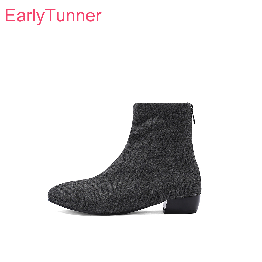  Autumn New Fashion Grey Rose  - Women'S Shoes Size 12 评论和价格