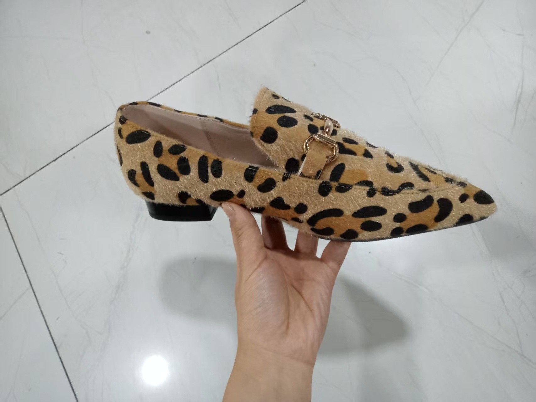 Large Size 40-43 Leopard Print - Mule Slip On 评论和价格