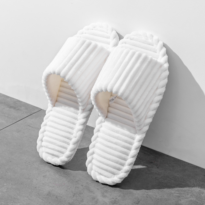 Open-Toe Breathable House Slip - Mule Slip On 评论和价格