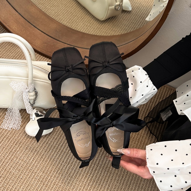 New Spring Comfortable Lace-up - Ballet Flat Women 评论和价格