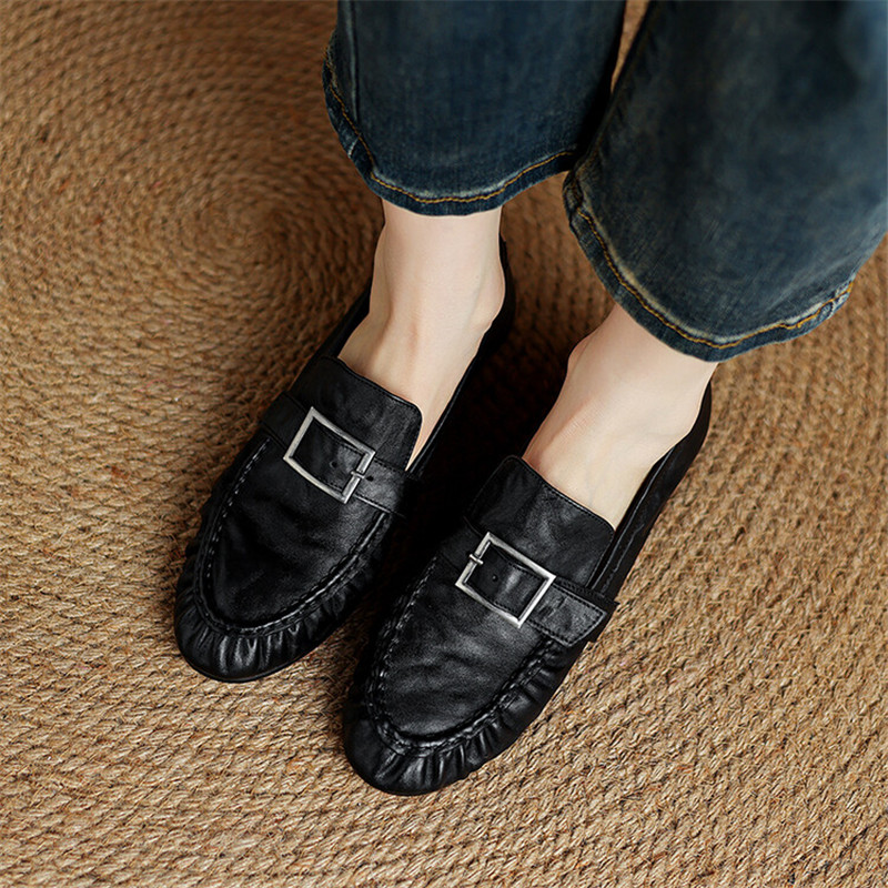 New Autumn Genuine Leather Wom - Women'S Shoes Everyday 评论和价格