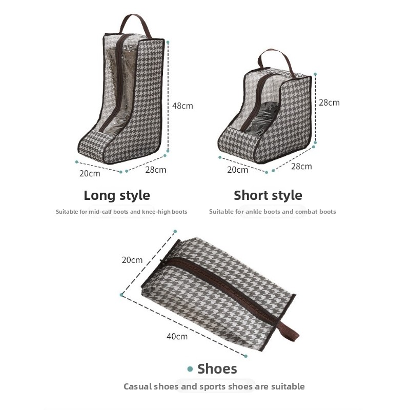 Tall Boot Storage Bags with Cl - Women Shoes Boots 评论和价格