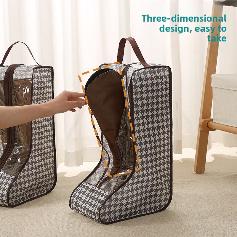 Tall Boot Storage Bags with Cl - Women Shoes Boots 评论和价格