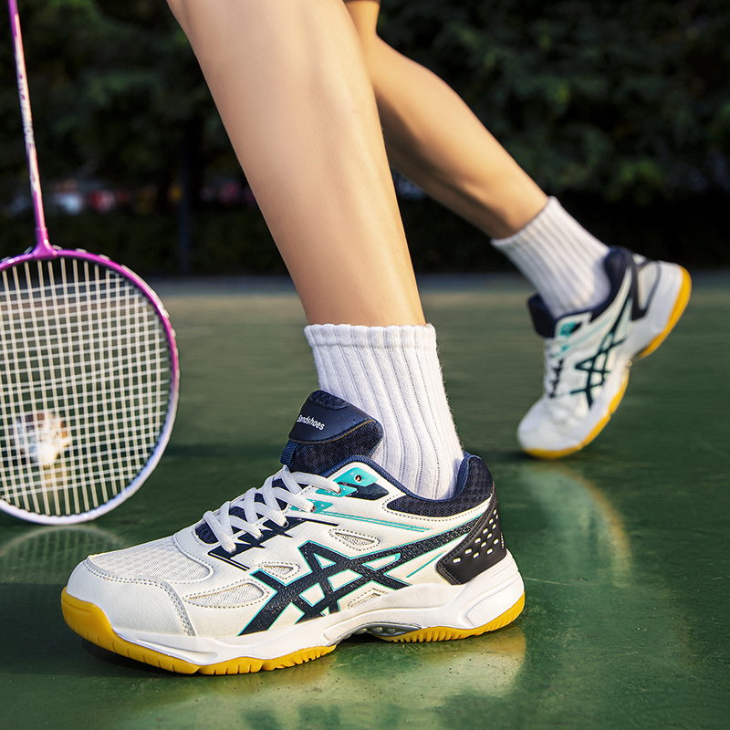 New Male Sport Shoes Mens Badm - Women'S Shoes Volleyball 评论和价格