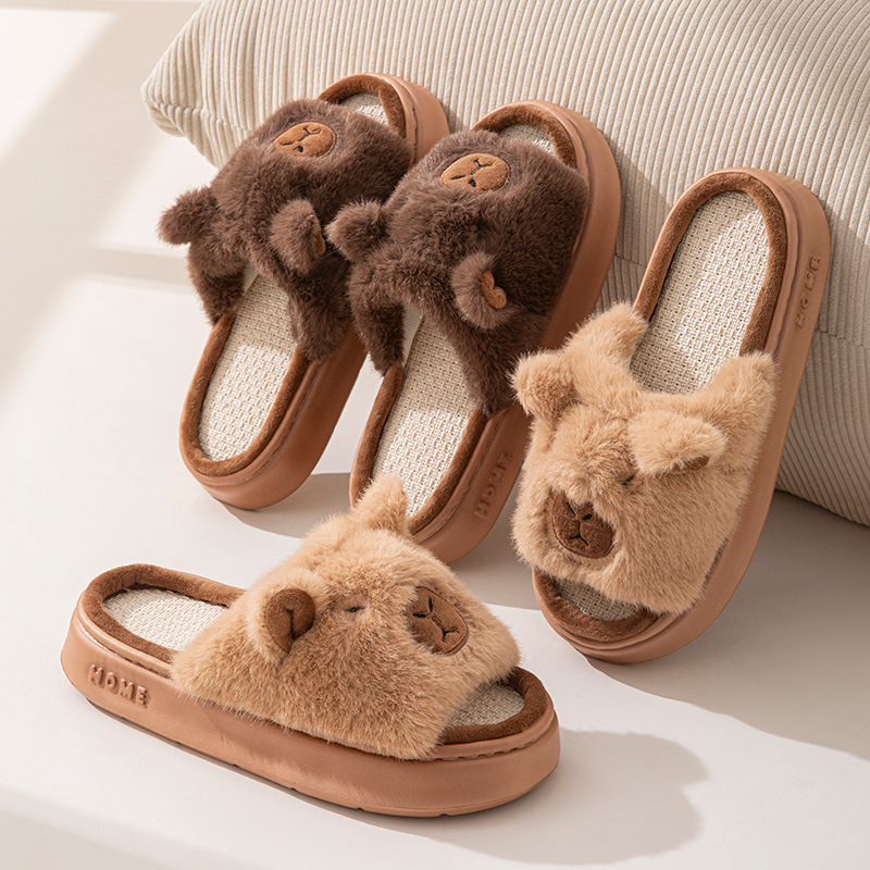Hemp Cartoon Women's Slippers  - Women'S Shoes Everyday 评论和价格