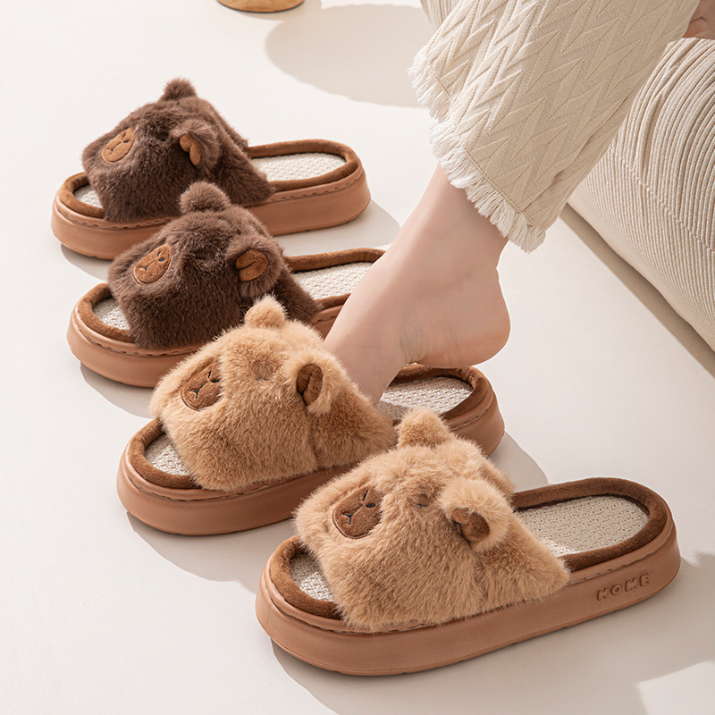 Hemp Cartoon Women's Slippers  - Women'S Shoes Everyday 评论和价格
