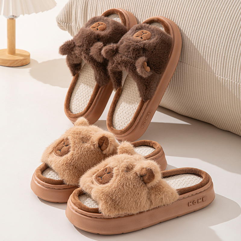 Hemp Cartoon Women's Slippers  - Women'S Shoes Everyday 评论和价格
