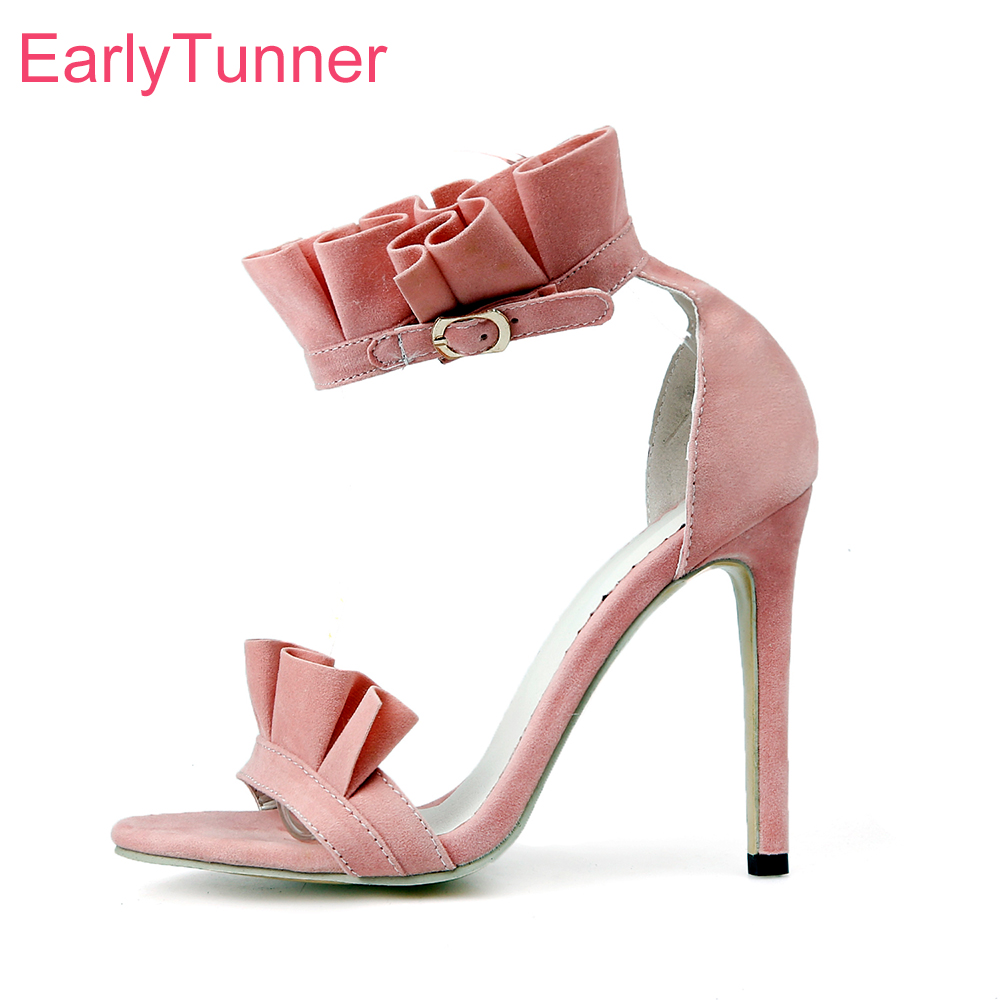 Summer New Pink Fashion Black  - Women'S Shoes Size 12 评论和价格