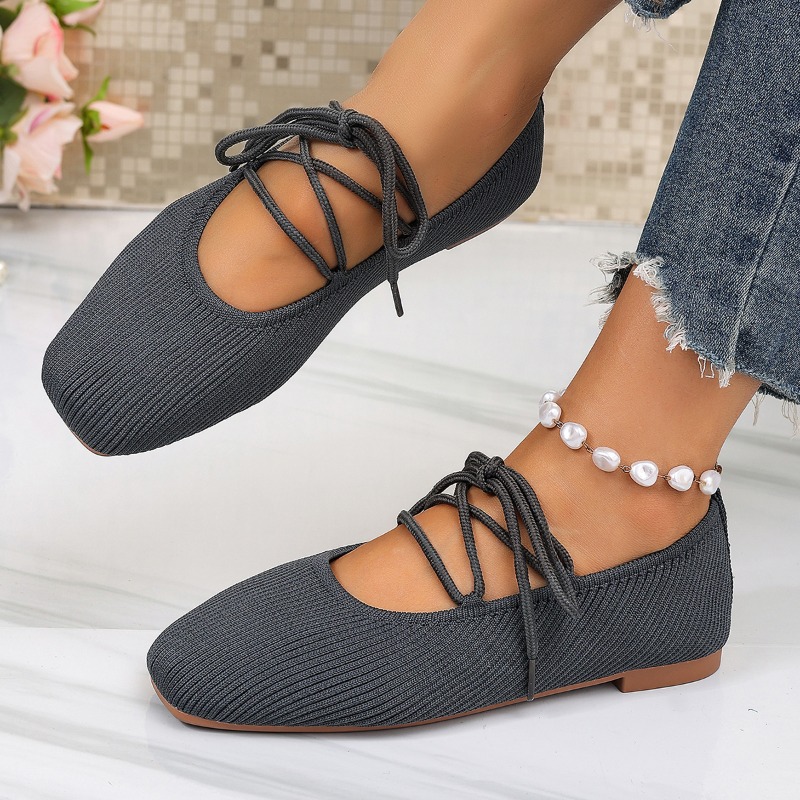 French Flat Mary Jane Shoes 20 - Ballet Flat Women 评论和价格
