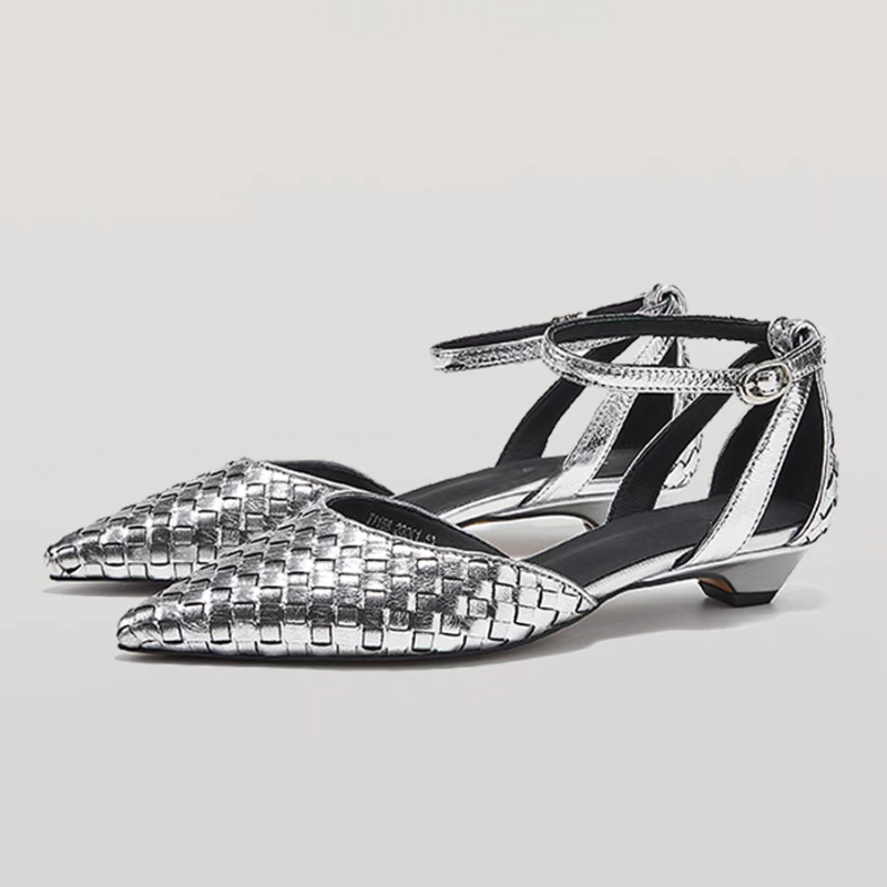 Pointed Toe Low Heels Women El - Women Shoes Brand 评论和价格