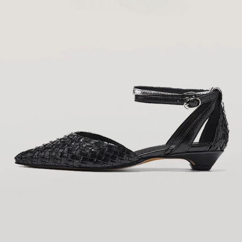 Pointed Toe Low Heels Women El - Women Shoes Brand 评论和价格